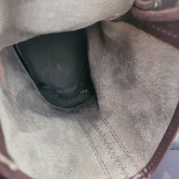 Doc Martens brown vegan 8-eye boots in Size 10 - Picture 10 of 15